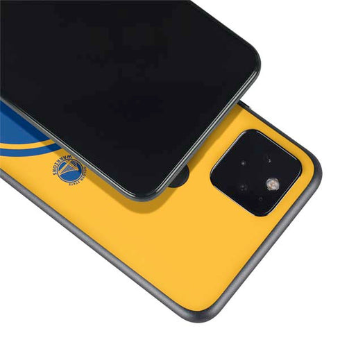 NBA Golden State Warriors Large Logo Google Pixel 5 Skin